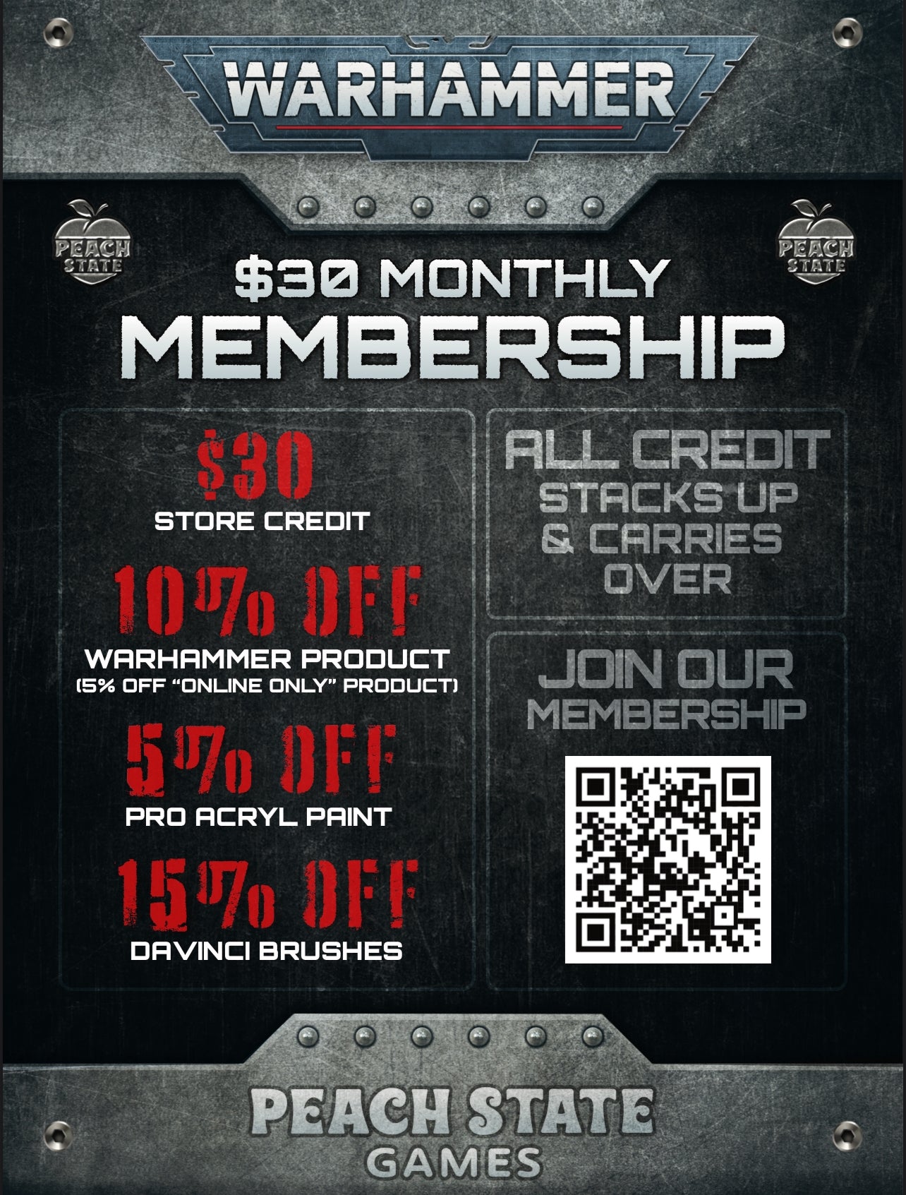 Warhammer Membership