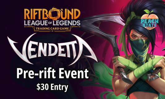Riftbound Vendetta Pre-Rift @ Peach State Games (Jul 27) - Ticket