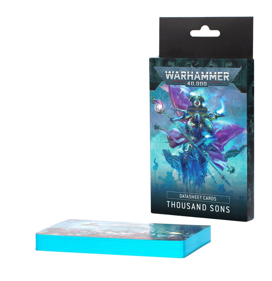 Warhammer 40k Thousand Sons Datasheet Cards