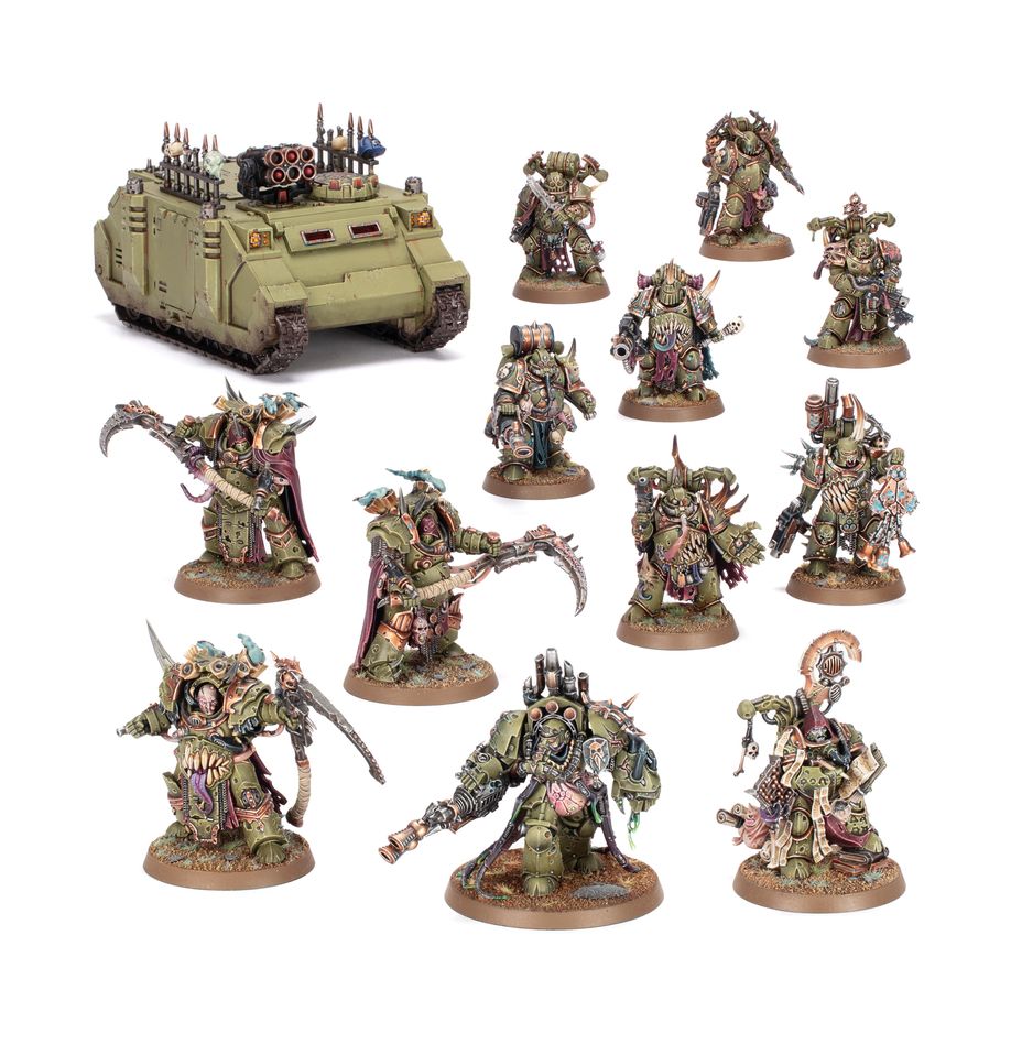 Warhammer 40k Death Guard Combat Patrol