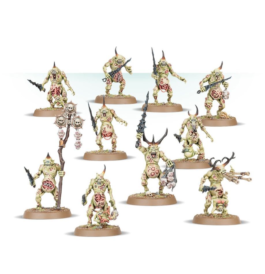 Warhammer Age of Sigmar Plaguebearers