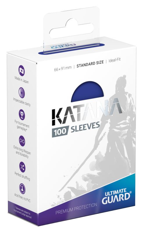 Katana Sleeves - Standard Size 100ct (Color Options)