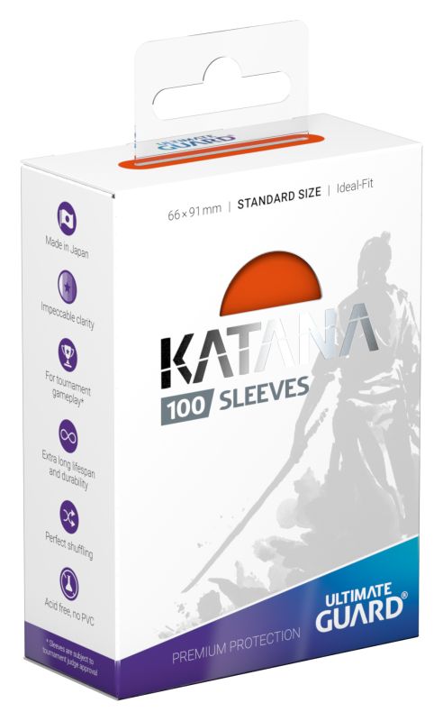 Katana Sleeves - Standard Size 100ct (Color Options)