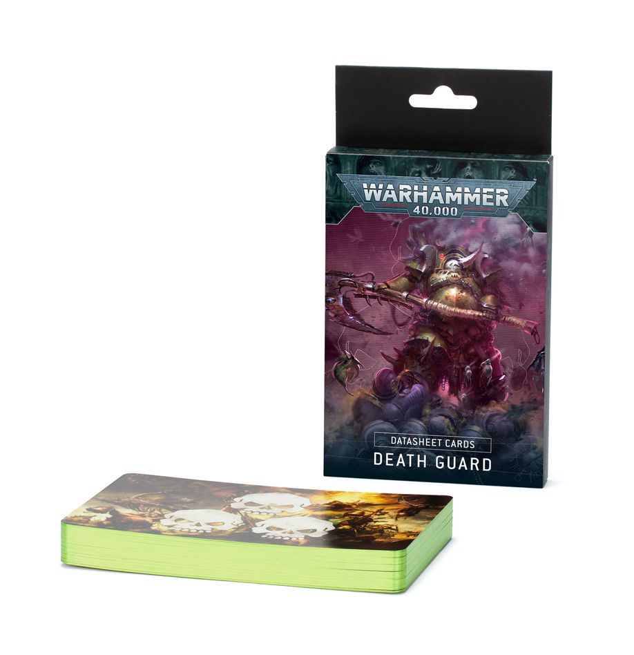 Warhammer 40k Death Guard Datacards