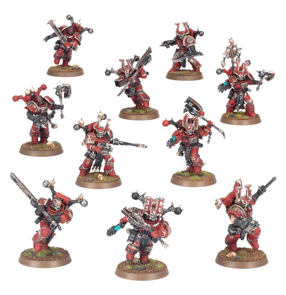 Warhammer 40k Khorne Berzerkers - Best Seller