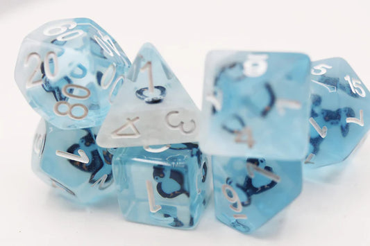 Frozen Penguin RPG Dice Set