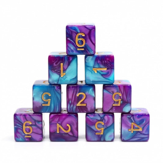 12 piece D6's - Mermaid Beach