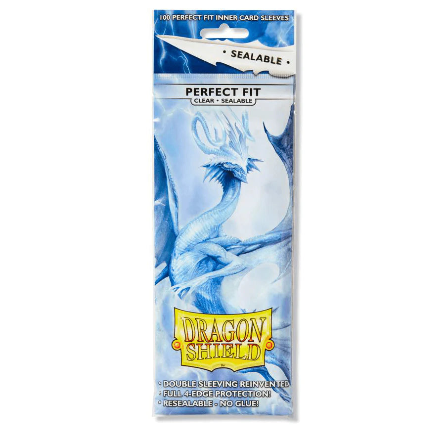 Dragon Shield 100ct Perfect Fit Sealable Clear