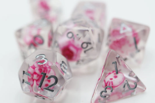 Anime Kitty RPG Dice Set